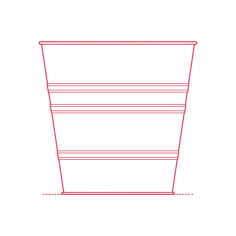 Objects Plant Pots Ikea Socker Plant Pot Large Vinyl Cutting Svg File, Free Vectors File